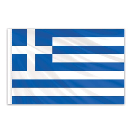 Greece Indoor Nylon Flag 5'x8'